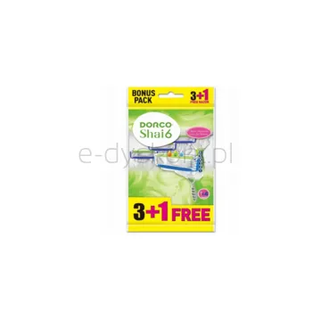 Maszynka Jednorazowa Shai 6 3+1 Szt. (6 Ostrzy)