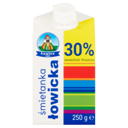 Łowicz Śmietanka UHT30% 250Ml Twist 