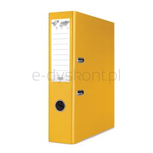 Basic-s Segregator z szyną, PP, A4/75mm, żółty