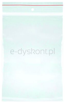 Torebka strunowa OFFICE PRODUCTS, LDPE, 40x60mm, 100szt., transparentna