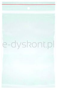 Torebka strunowa OFFICE PRODUCTS, LDPE, 40x60mm, 100szt., transparentna