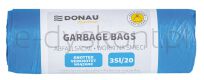 Donau Home Worki na śmieci wiązane (LDHD), 35l, 20 szt., niebieskie - 2