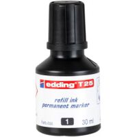 Edding Tusz do uzupełniania markerów permanentnych e-t25 czarny [BIURO]