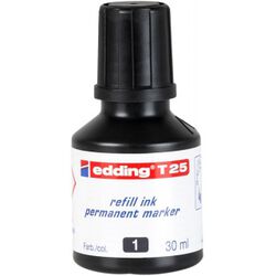 Edding Tusz do uzupełniania markerów permanentnych e-t25 czarny