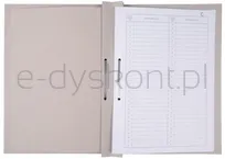 Office Products Teczka Do Akt Osobowych Karton, A4, 300 Gsm, Biała - 4
