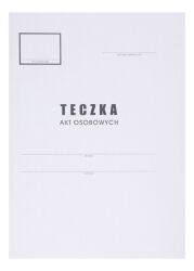 Office Products Teczka Do Akt Osobowych Karton, A4, 300 Gsm, Biała