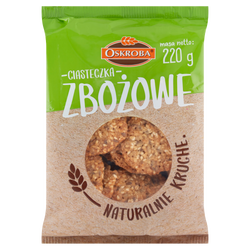 Oskroba Ciasteczka Zbożowe 220G 