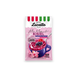 Lucatto Kisiel Owoce Leśne Z Nutką Hibiskusa - Z Kawałkami Owoców 31,5G
