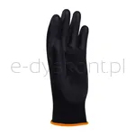 Donau Rękawice Safety Pu Black, Kat. Ii, Rozm. 7, Czarne - 3