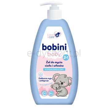 BOBINI BABY Żel do mycia ciała i włosów 500ml