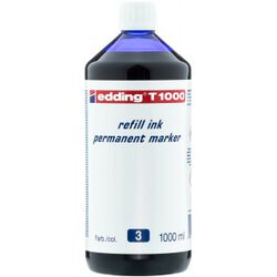 Tusz do uzupełniania markerów permanentnych e-t1000 EDDING, niebieski