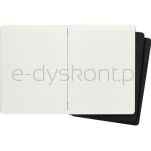 Zestaw 3 Zeszytów Moleskine Cahier Journals XL (19x25cm) w linie, 120 stron, czarny - 4
