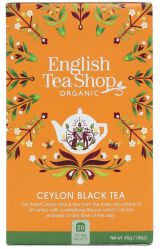 English Tea Shop Herbata Czarna Cejlońska (20X2,25)  Bio 45 G