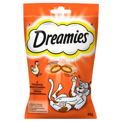 Dreamies Z Kurczakiem 60G