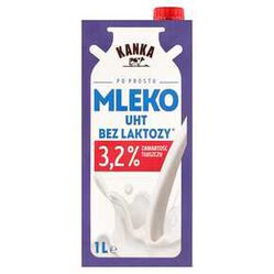 Mleko Uht Bez Laktozy Kanka 3,2 % 1 L Mw Dobry Wybór