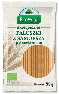 Paluszki Z Samopszy Pełnoziarniste Bio 50 G
