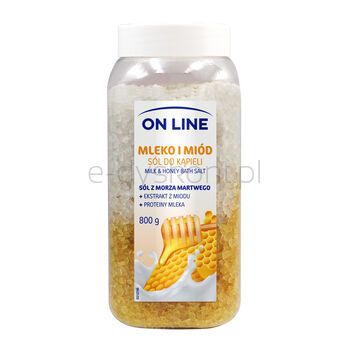 On line Sól Do Kąpieli Mleko I Miód 800G