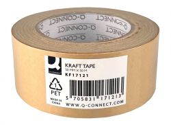 Q-Connect Taśma Papierowa Kraft, 50Mm, 50M, 130 Mic