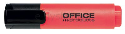 Office Products Zakreślacz fluorescencyjny, 2-5mm (linia), czerwony [BIURO]