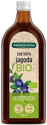 Premium Rosa Jagoda sok 100%  BIO  B/C 500ml