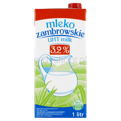 Mlekpol Mleko Zambrowskie UHT 3,2% 1L