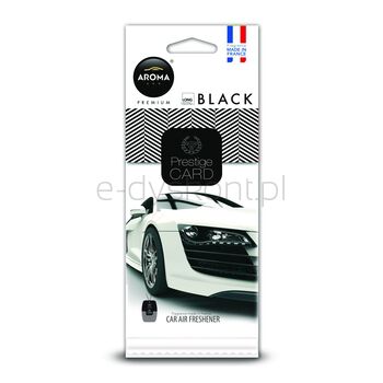 Aroma Car Zapach Samochodowy Prestige Card Black