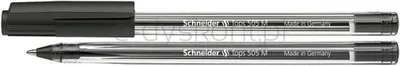 Schneider Długopis Tops 505, M, Czarny 