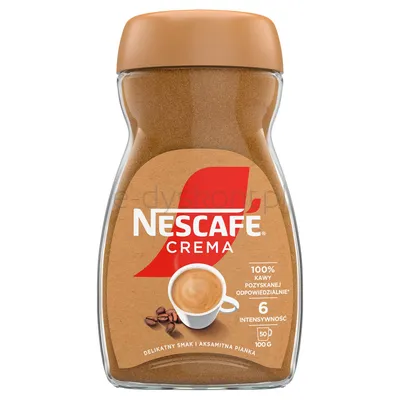 Kawa NESCAFE Crema, rozpuszczalna, 100g