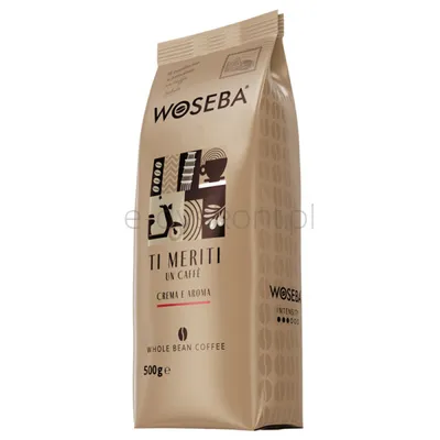 Woseba Kawa Ziarnista TI MERITI, CREMA E AROMA 500g