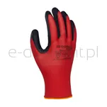 Donau Rękawice Safety Super Latex, Kat. Ii, Rozm. 7, Czerwone - 2