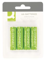 Q-Connect Baterie Super-Alkaliczne Aa, Lr06, 1,5V, 4Szt.
