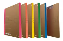 Donau Clipboard  Life, Karton, A4, Z Klipsem, Żółty  - 3