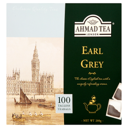 Ahmad Herbata Earl Grey 100Torebek x2G B/Zawieszki