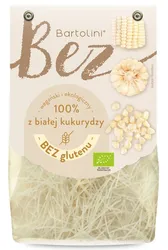 Bartolini Makaron ekologiczny bezglutenowy z białej kukurydzy 250g krajanka