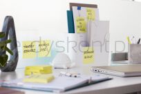 Post-It  Karteczki Samoprzylepne Super Sticky Z-Notes (R330-12Ss-Cy), 76X76Mm, 12X90 Kart., Żółte - 3