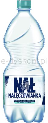 Nałęczowianka Woda NaturalnaDelikatnie Gazowana 1 L Pet SK
