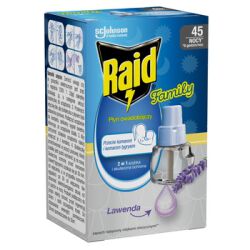 Raid Family Płyn owadobójczy przeciw komarom - Lawenda 27ml