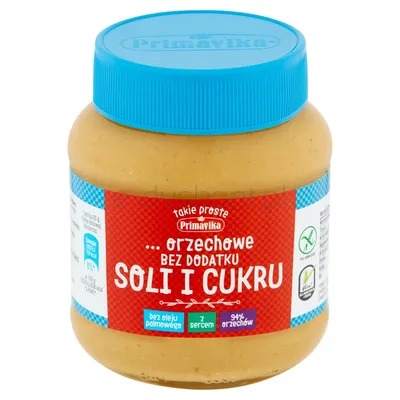 Primavika orzechowe bez dodatku soli i cukru 350 g