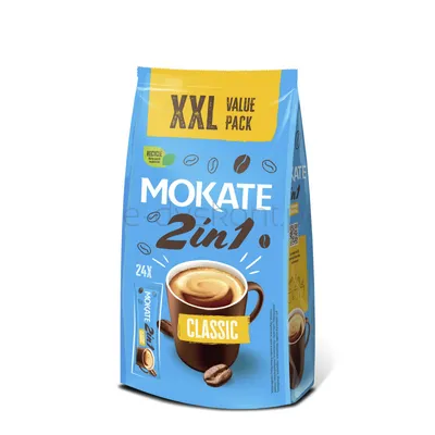 Mokate Mokate 2In1, Rozpuszczalna, 24X8G