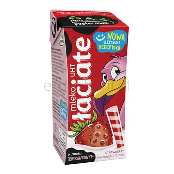 Łaciate Mleko UHTSmakowe Truskawkowe 200Ml