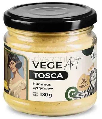Hummus Cytrynowy 180G