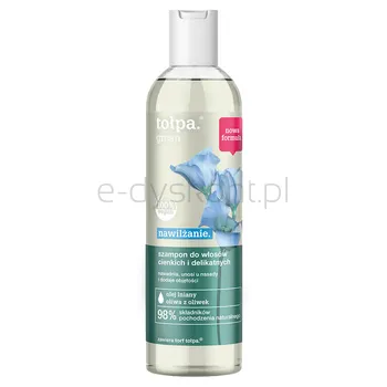 Tołpa. Green Nawilżający Szampon Do Włosów Cienkich I Delikatnych 300 Ml