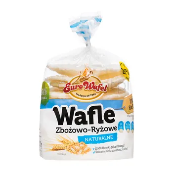 Eurowafel Wafle zbożowo-ryżowe 70g