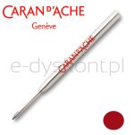 Caran D'ache Wkład Goliath, do długopisu 849, M, czerwony  - 3