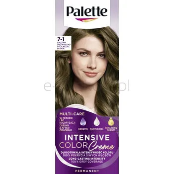 Palette Farba Intensive Color CreMe Średni Chłodny Brąz 7-1 110 Ml