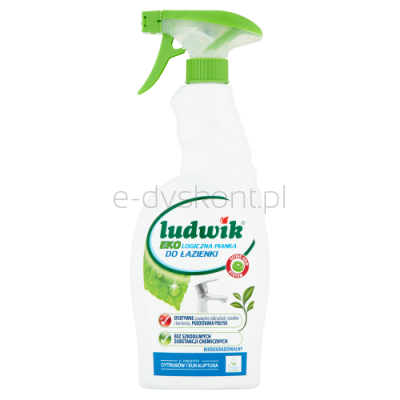 Ludwik Pianka Do Czyszczenia Łazienki Ekologiczna 750 Ml