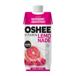 Oshee Vitamin Lemonade Raspberry-Grapefruit Tetra Pak 750Ml
