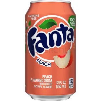 Fanta Napój gazowany o smaku brzoskwiniowym 355 ml