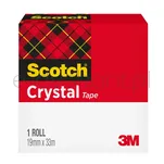 Taśma Samoprzylepna Scotch® Crystal Clear (600), W Pudełku 19Mmx33M, Transparentna - 2