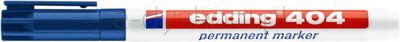 Marker permanentny e-404 EDDING, 0,75 mm, niebieski